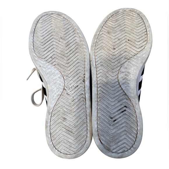 adidas Grand Court sneakers, black stripes size 7 - Picture 6 of 7